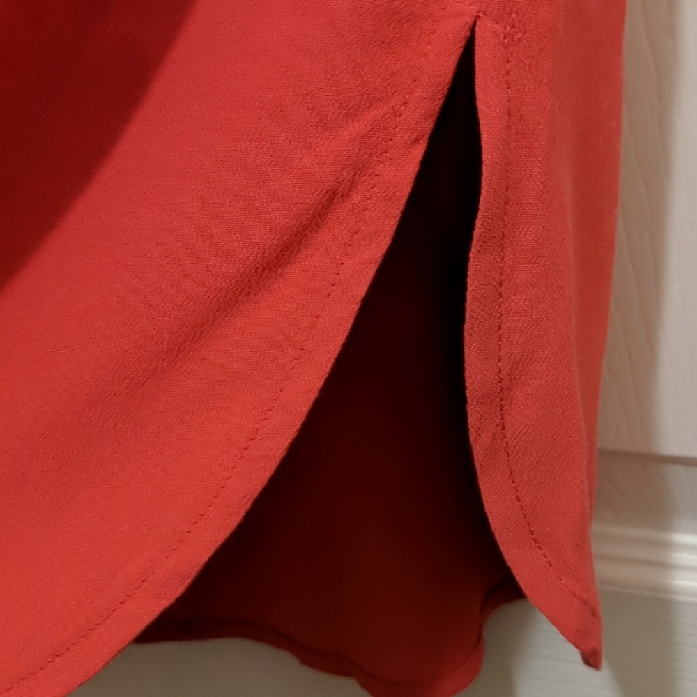 MADEWELL * SIDE SLIT SLEEVELESS TANK - Picture 6 of 6